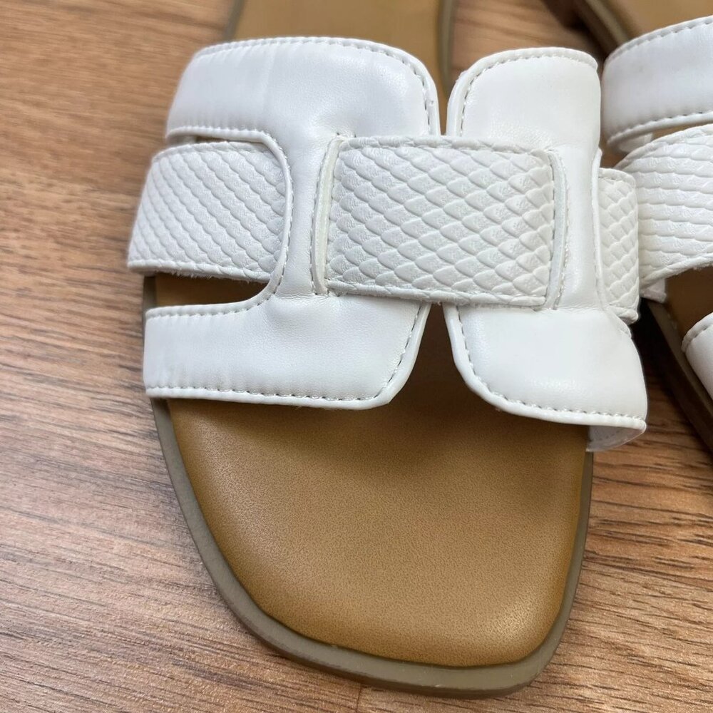 Truffle Collection White Slide Sandals – Size 7 – ASOS - Picture 4 of 7